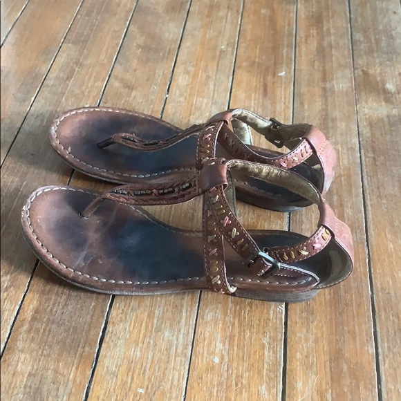 Frye Leather Thong Sandals - Picture 4 of 5